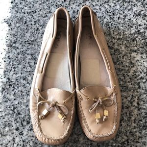 Michael Kors patent loafers